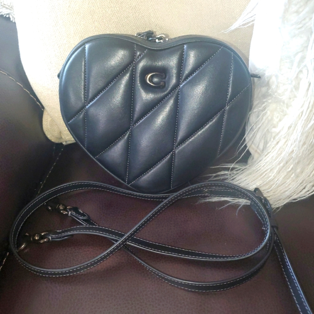 Coach heart bag